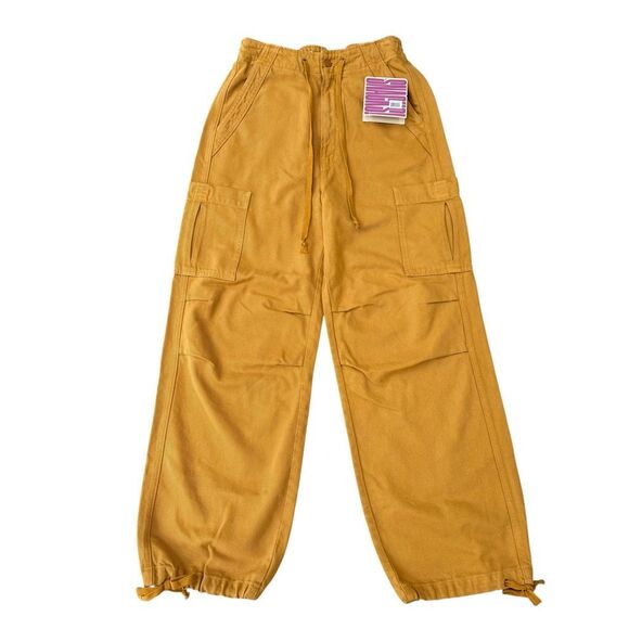 MOTHER SNACKS! The Munchie Nerdy Cargo Pants in wood thrush color size 26 NWT - Picture 2 of 12